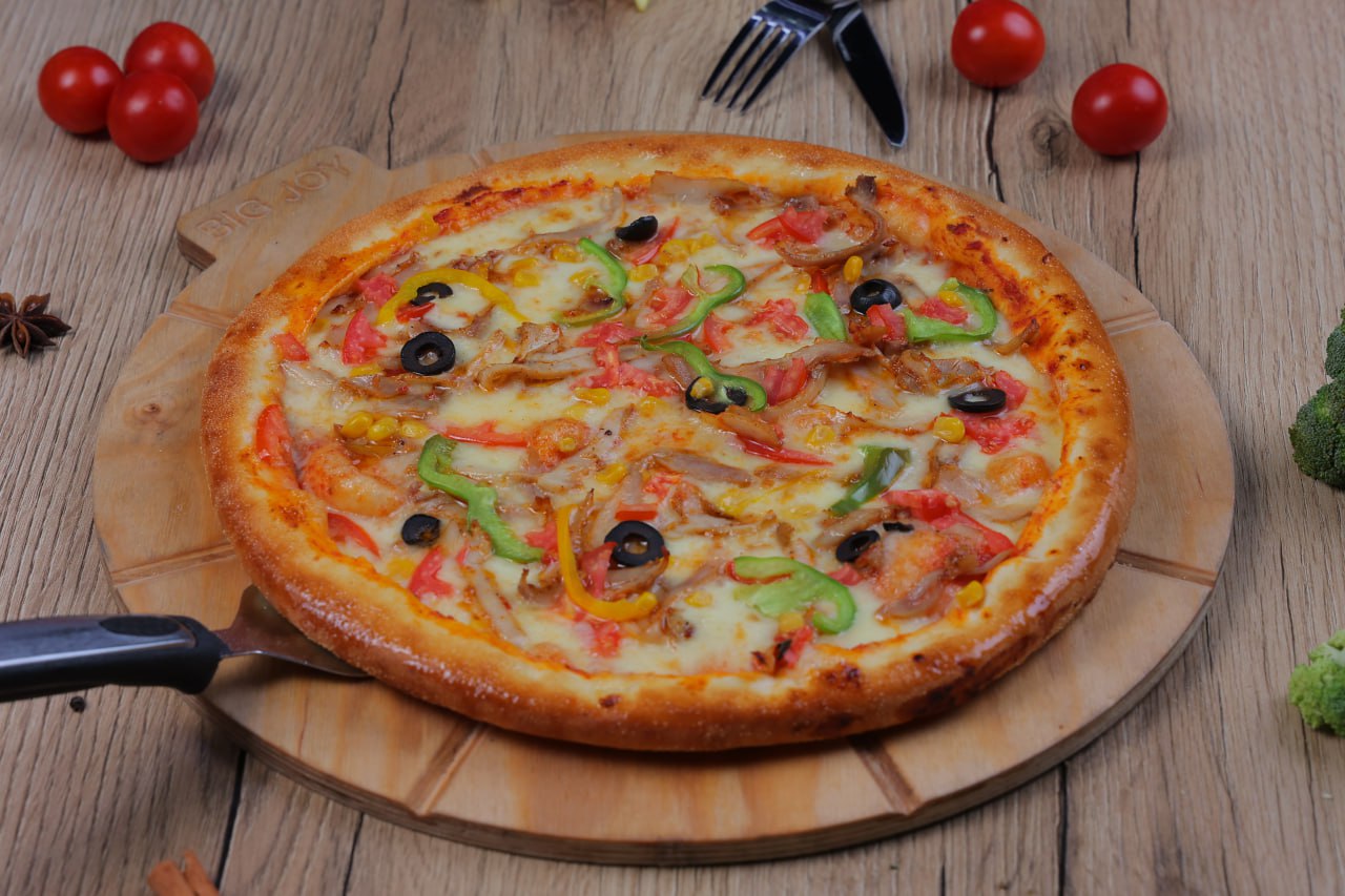 Chicken pizza katta